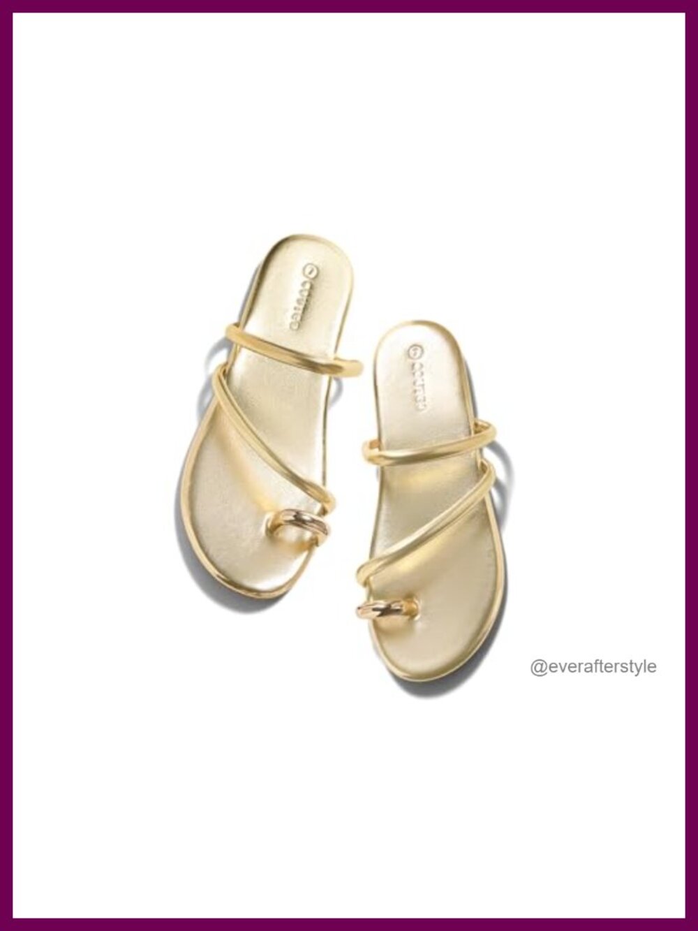 Womens Strappy Flat Sandals Faux Leather Square Open Toe Flip Flops Slides